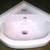 Hands Free Corner Sink 1 thumbnail