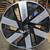 Genuine Volvo  19" x 8"  6-Spoke wheels diamond cut 7 thumbnail