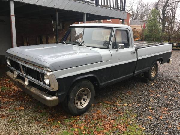 1970 F100 Project 1