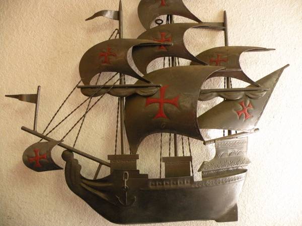 Ship Steel wall hanger 1