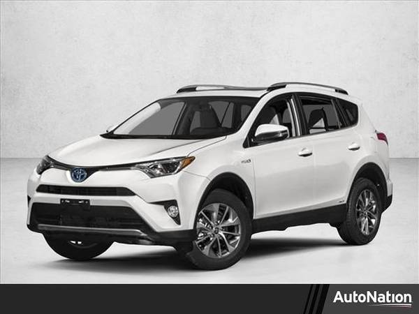 2017 Toyota RAV4 Hybrid XLE AWD All Wheel Drive SUV Electric RAV 4 1
