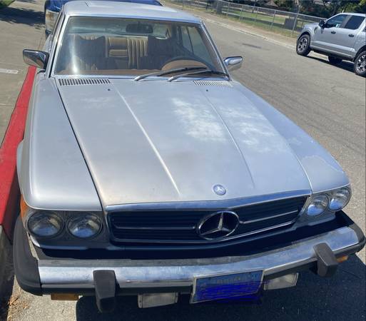 1977 Mercedes 450 SLC, 107 mil millas - $1.100 (Dublín / Pleasanton / Livermore)63499185223939121