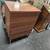 Vintage Royal Metal Mnuf Co. Faux Wood Grain Metal 4 Drawer Small Cab 1 thumbnail