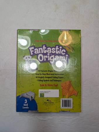 Fantastic Origami Instruction and Folding Paper Set - $5 (Buffalo Grove, IL)63471152067713121