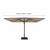 TWO 10' X 13' RECTANGULAR SUNBRELLA CANTILEVER UMBRELLA 14 thumbnail