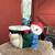 Small Snowman Foot Stool/Plant Stand 1 thumbnail