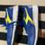 Diadora athletic shoes blue suede N9002  size 8.5 US 3 thumbnail
