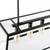 Morley 4-Light Black Chandelier with Clear Glass Shade 10 thumbnail