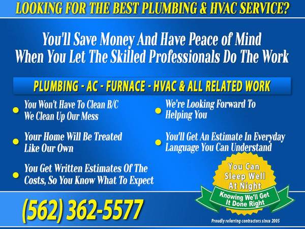✅PLUMBER - - - - - AC REPAIR - - - PLUMBING - - - Done Like You Want✅ 1