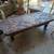 Vintage Witco Tiki Wood Coffee Table MCM 60s Brutalist Design 1 thumbnail