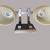 Hampton Bay 2-Light Bronze Vanity Light With Glass Shade Discontinued 5 thumbnail
