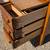 Vintage Oak Solid Wood Small 4 Drawer Office Desk $125 obo 7 thumbnail