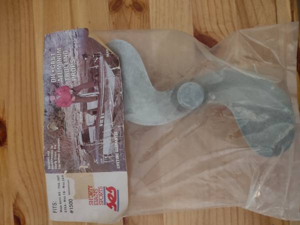 Shorty Evans aluminum prop 1