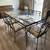Vintage Salterini Wrought Iron Set 8 thumbnail
