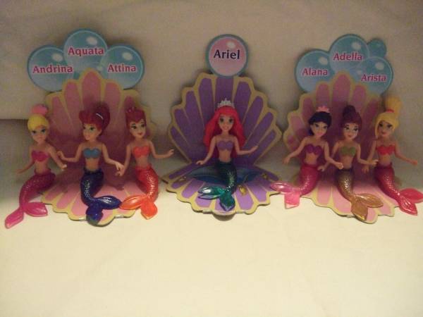 Mermaid Dolls Ariel and Her Sisters 1