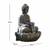 NEW 33" SITTING BUDDHA WATERFALL FOUNTAIN WITH LED ACCENT LIGHTING 8 thumbnail