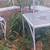 Cute outdoor vintage iron patio garden dining set 7 thumbnail