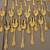 Gold Dinnerware - Chest and Home Concepts Gold Flatware 14 thumbnail