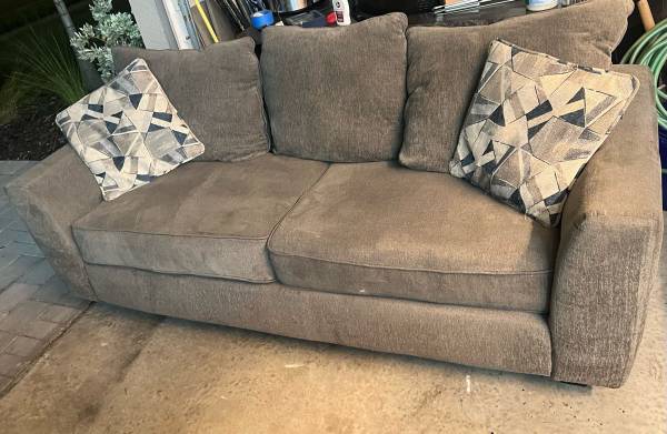 Gray Sofa Couch 1