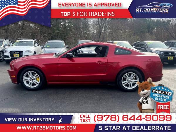 2013 Ford Mustang FASTBACK - $13.995 (RT 28 MOTORS)63469917216643121