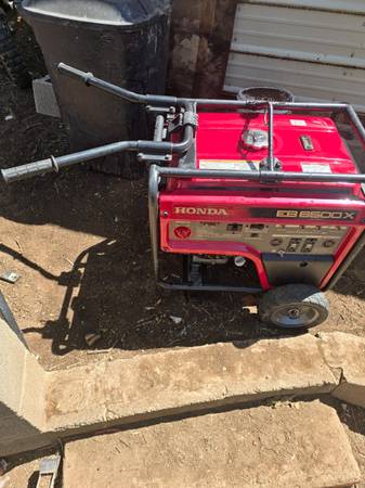 Honda industrial generator EB6500X 1