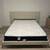 Bundle: Queen Bed Frame + Serta Perfect Sleeper Mattress - Excellent Condition 1 thumbnail