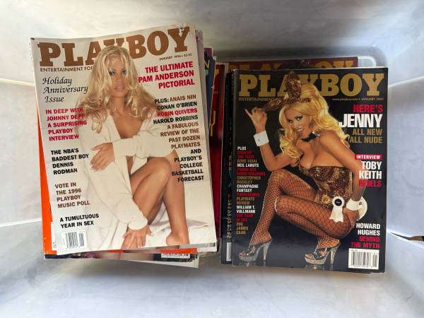 Vintage  Playboy Magazines 1