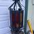 Very large vintage wrought iron and glass chandelier - excellent 8 thumbnail