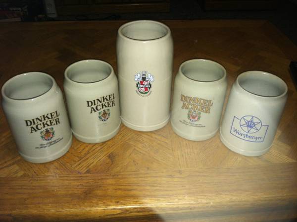 German Beer Stein Collection 1
