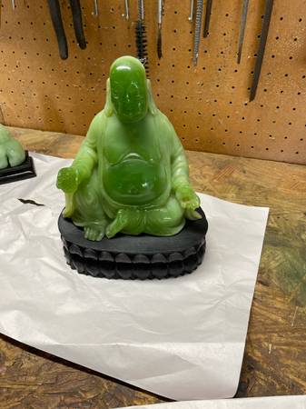 Vintage jade laughing budda 1