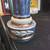 Vintage Blue and Gold Ceramic Table Lamp 4 thumbnail