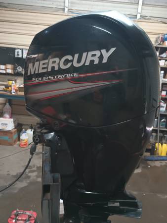 2018 Mercury 150hp 4 stroke, 20 inch shaft, 177 hours 1