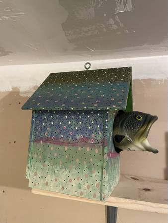 Fish birdhouse 1