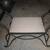 Bench made of wrought iron and new seat, SIDE TABLE, Misc.items 1 thumbnail
