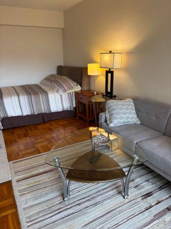 $1,950 Fully Furnished Studio/efficiency steps from Red Line Metro (Cleveland Park)63896276369923122