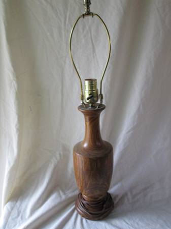 Wooden Table Lamp 1