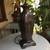 Rams Head Table Lamp Metal Urn Art Deco Nouveau Neoclassic Egyptian 2 thumbnail