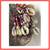 Cameroon Grassfields Bamileke Beaded Standing Figures, Pair 9 thumbnail