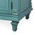 60" Carrara White Top Bathroom Double Sink Vanity Green Cabinet G2037 7 thumbnail