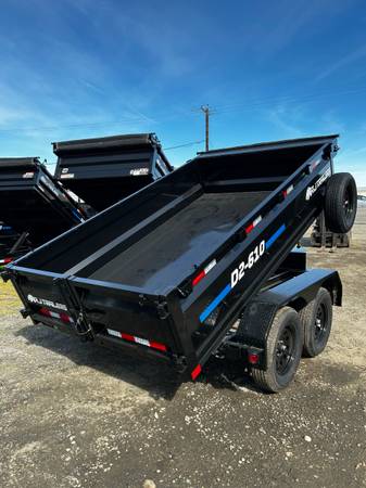 2025 RJ TRAILERS 6'X10' 7K DUMP TRAILER - $6,875 (Modesto)63471299103235122