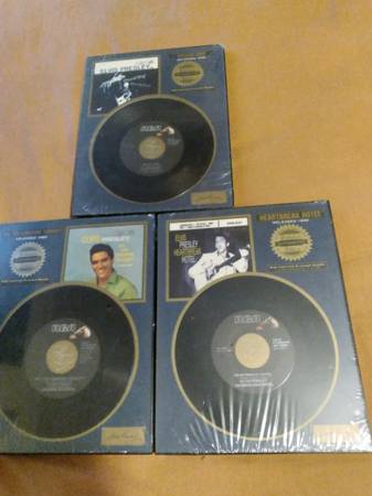 3 New Elvis 45' Record Wall Frames - $165 (Dothan)63442187058691120