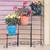 New Gardenline Expandable 3 Tier Plant Stand, Graduating height, black, steel. D 2 thumbnail