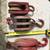 BLOCK TACKLE PULLEY s old wood vnt antique 2 thumbnail
