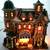 Greenwich Grocery Lighted Porcelain House Christmas Home Decor Gift 2 thumbnail