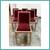 Custom Design Crimson Mohair Madison Dining Chairs, Set Of Six 2 thumbnail
