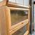 Vintage-Look Lawyer’s Barrister Stacking Bookcase | Glass Doors | FREE Deliver 6 thumbnail