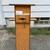 36" Portable Oak Podium or Auctioneer Stand with Bid Box 2 thumbnail