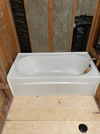 Kohler 60x30x18 Deep Acrylic Alcove Bathtub 1