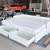 White bed-Single with drawers/ mattress 1 thumbnail