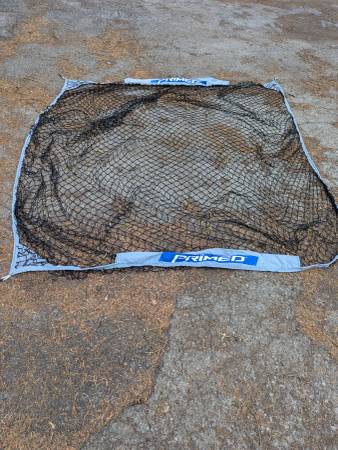 'Primed' Brand, 80 x80" backstop net baseball... Net only 1